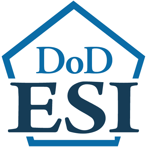 Department of Defense ESI Logo, click to go to the DOD ESI government site