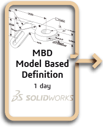 Select to learn more about Solidworks Model Based Definition training